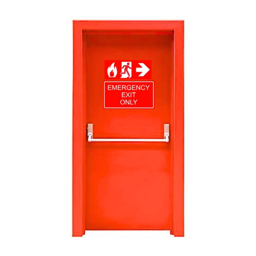 Fire Rated Steel Emergency Exit Door