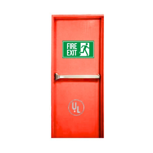Single Leaf Fire Exit Steel Door